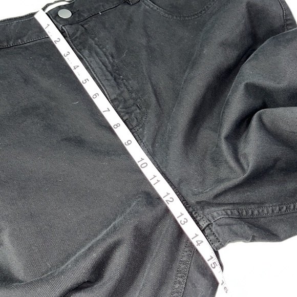 NWOT KOTN Black Jeans Straight Leg High Rise - Picture 9 of 11